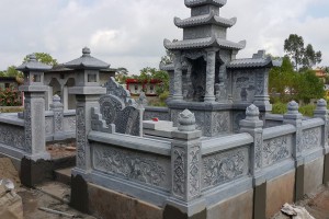 Đá mỹ nghệ cho lăng mộ TD MN 004